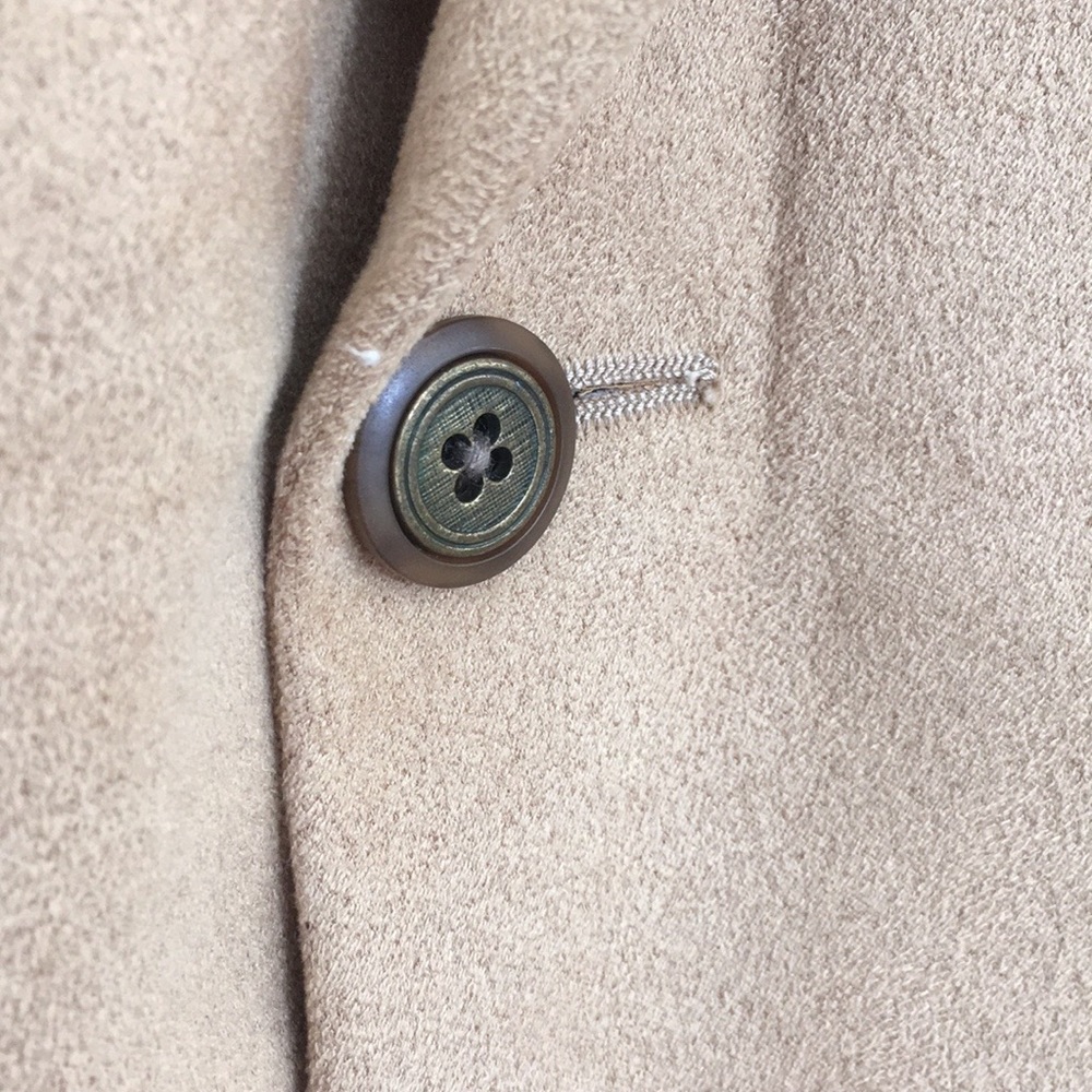 Chaps Ralph Lauren Men’s Suede Suit Coat - Picture 3 of 14